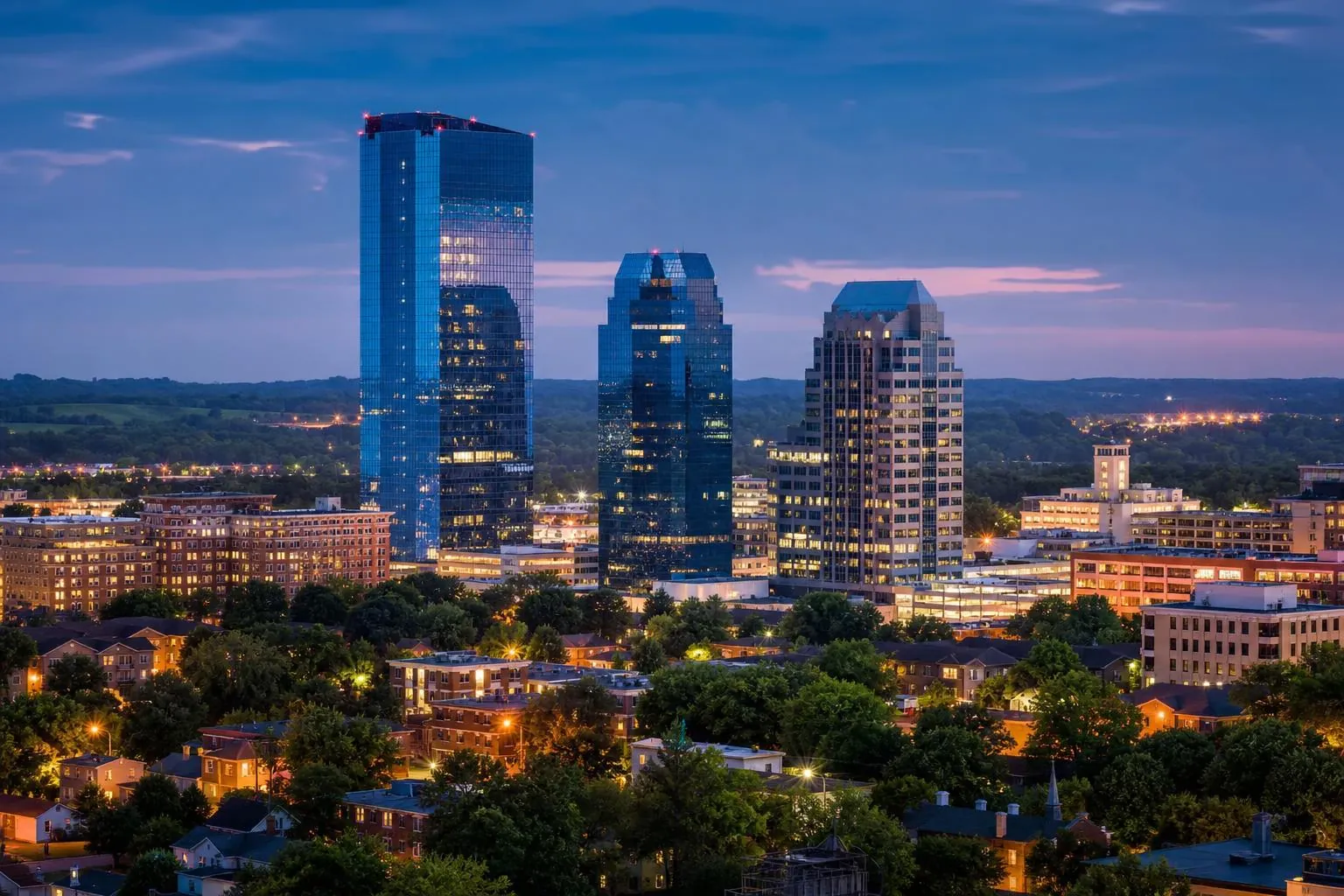 Lexington skyline