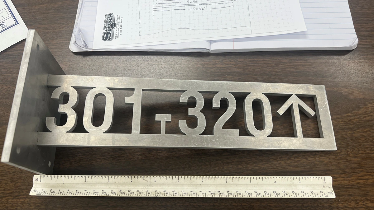 Tri-State Signs fabrication shop work 12